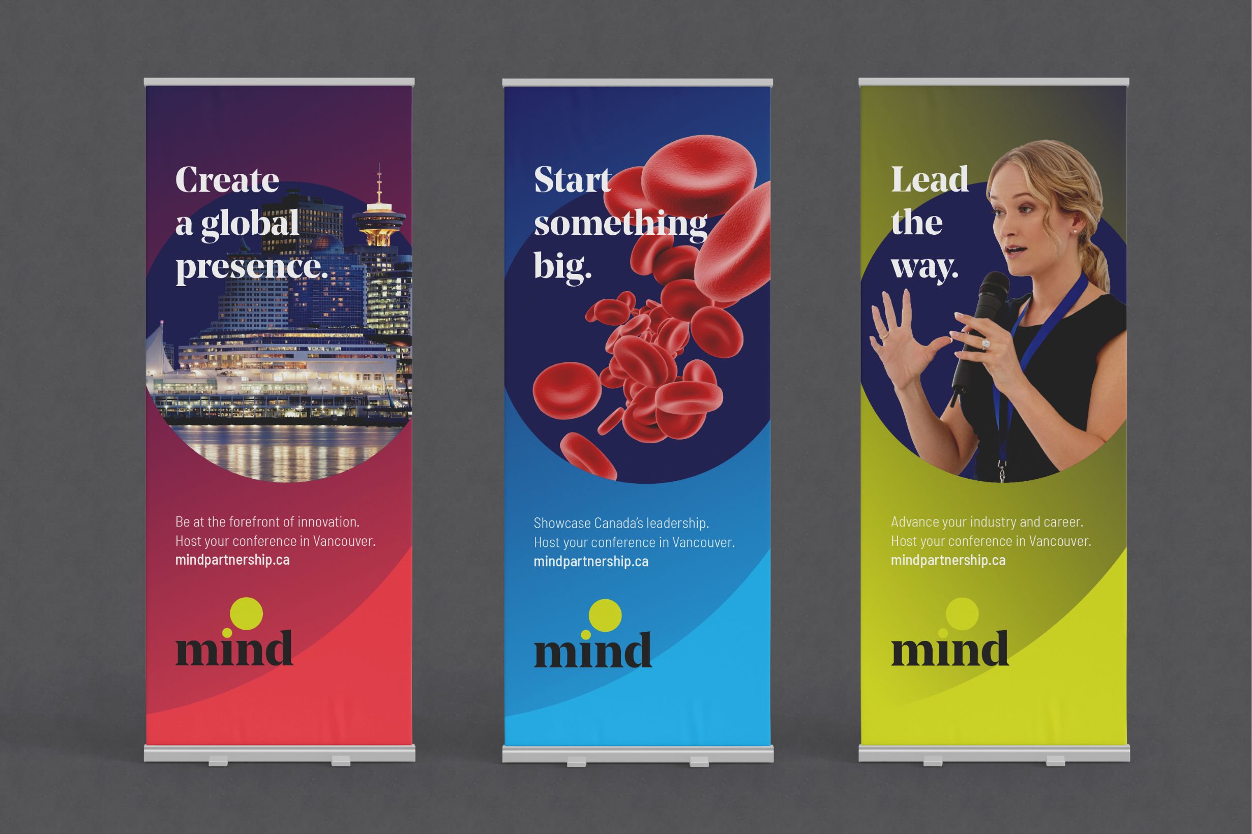 MIND Meeting & Innovation Network of Distinction Event Banners