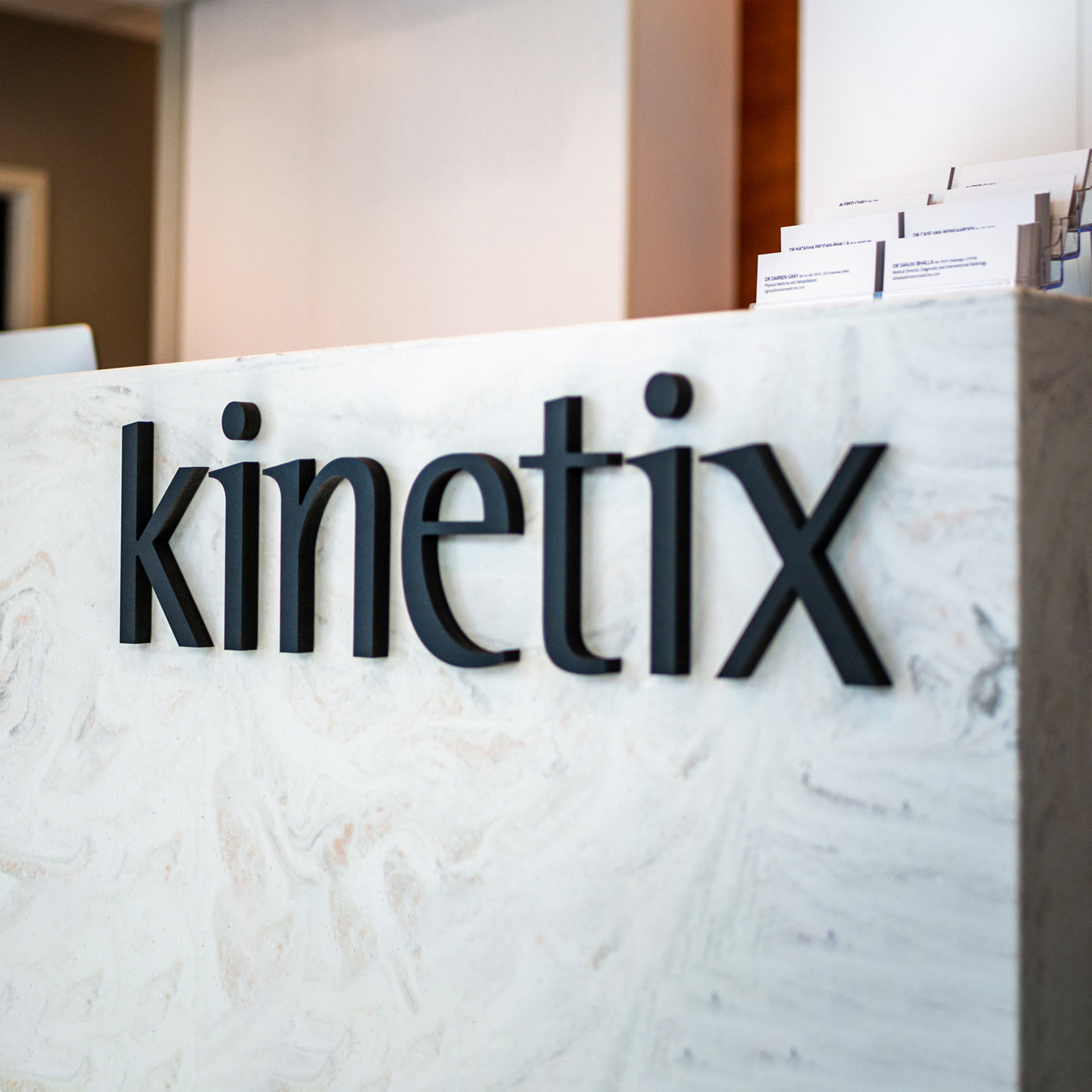 Kinetix: Integrated Orthopaedic Medicine Front Desk